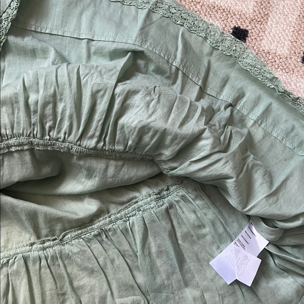 Free People Clarise Green Dress - Picture 9 of 10